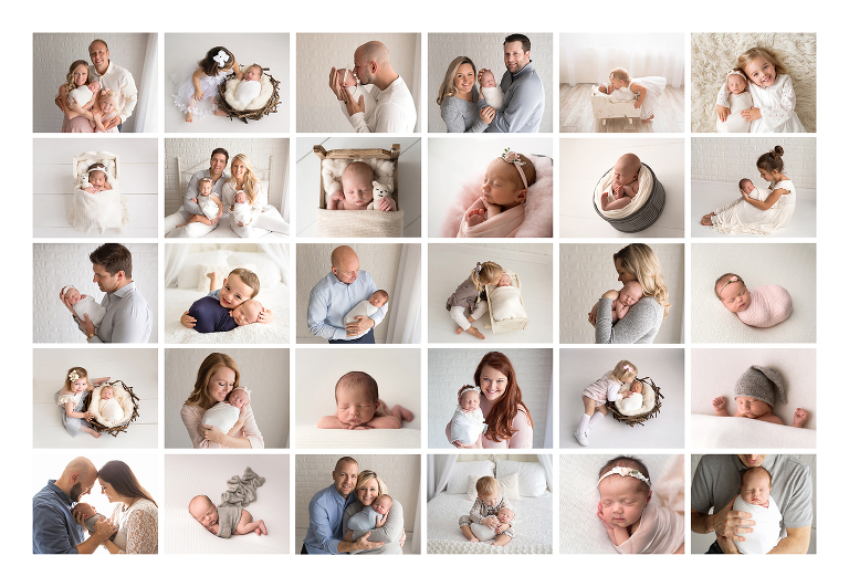 Modern Baby Girl Newborn Photos » Allison Marie Photography | Kansas City Newborn  Photography